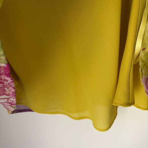 Charter Club Woman Plus 18W Sequined Ruched Neckline Floral Sheer 2 Pc. Set #BD - Picture 8 of 10